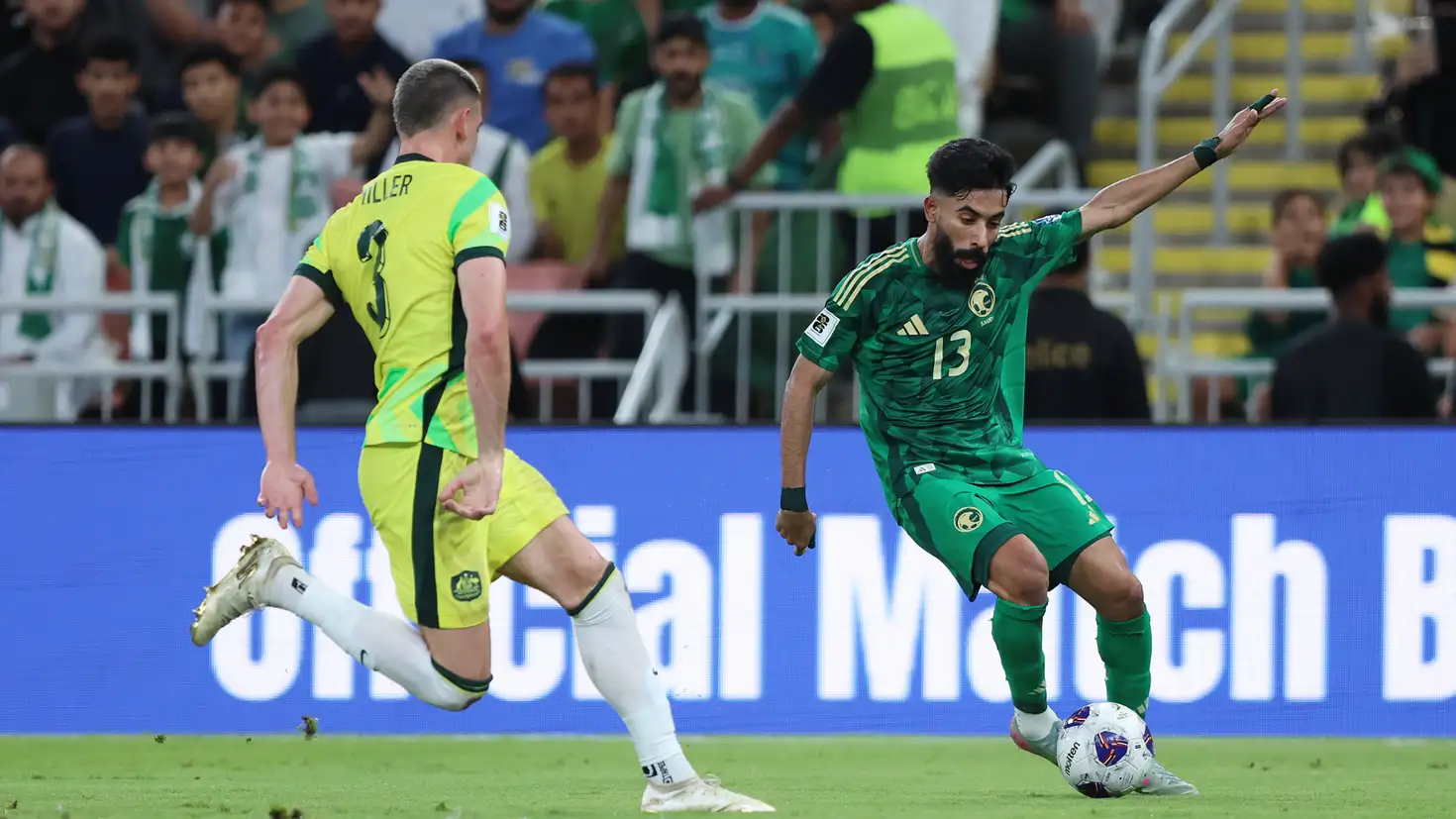 المنتخب السعودي يخسر أمام أستراليا ويتأهل للملحق الآسيوي