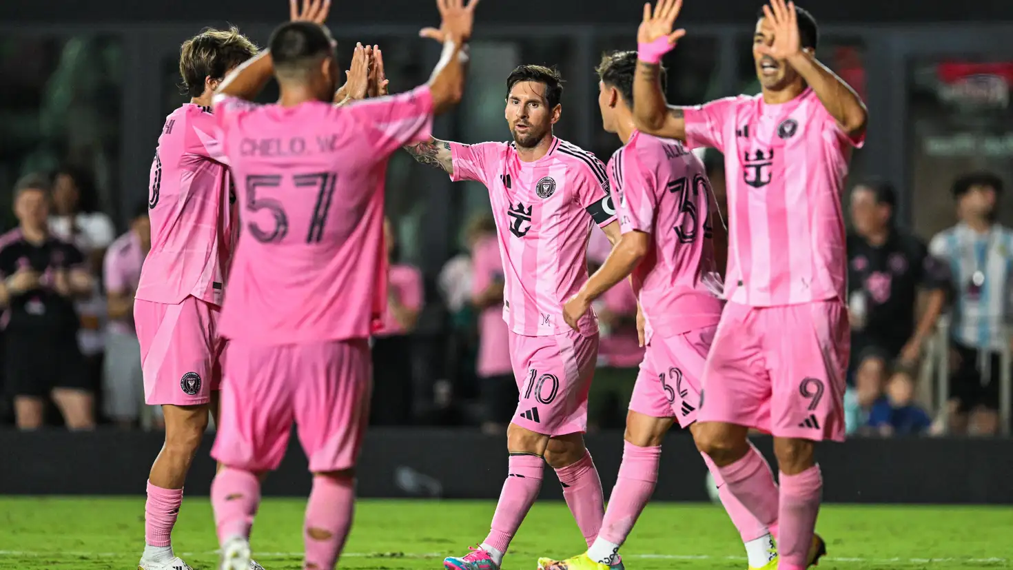 ميسي وسواريز يتصدران قائمة إنتر ميامي الامريكي في كاس العالم للاندية