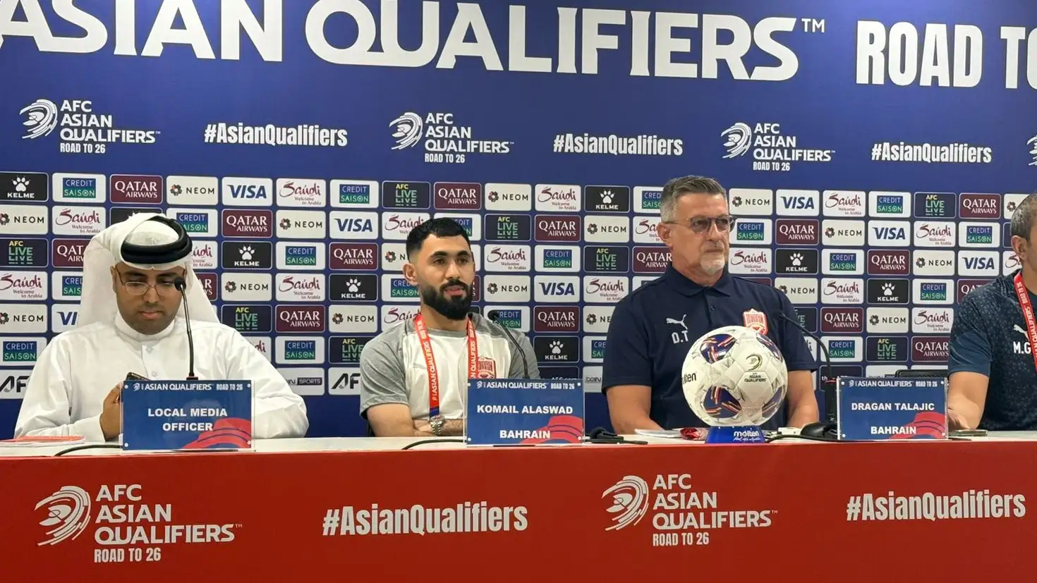 مدرب منتخب البحرين : لا خيار أمامنا سوى الفوز على السعودية