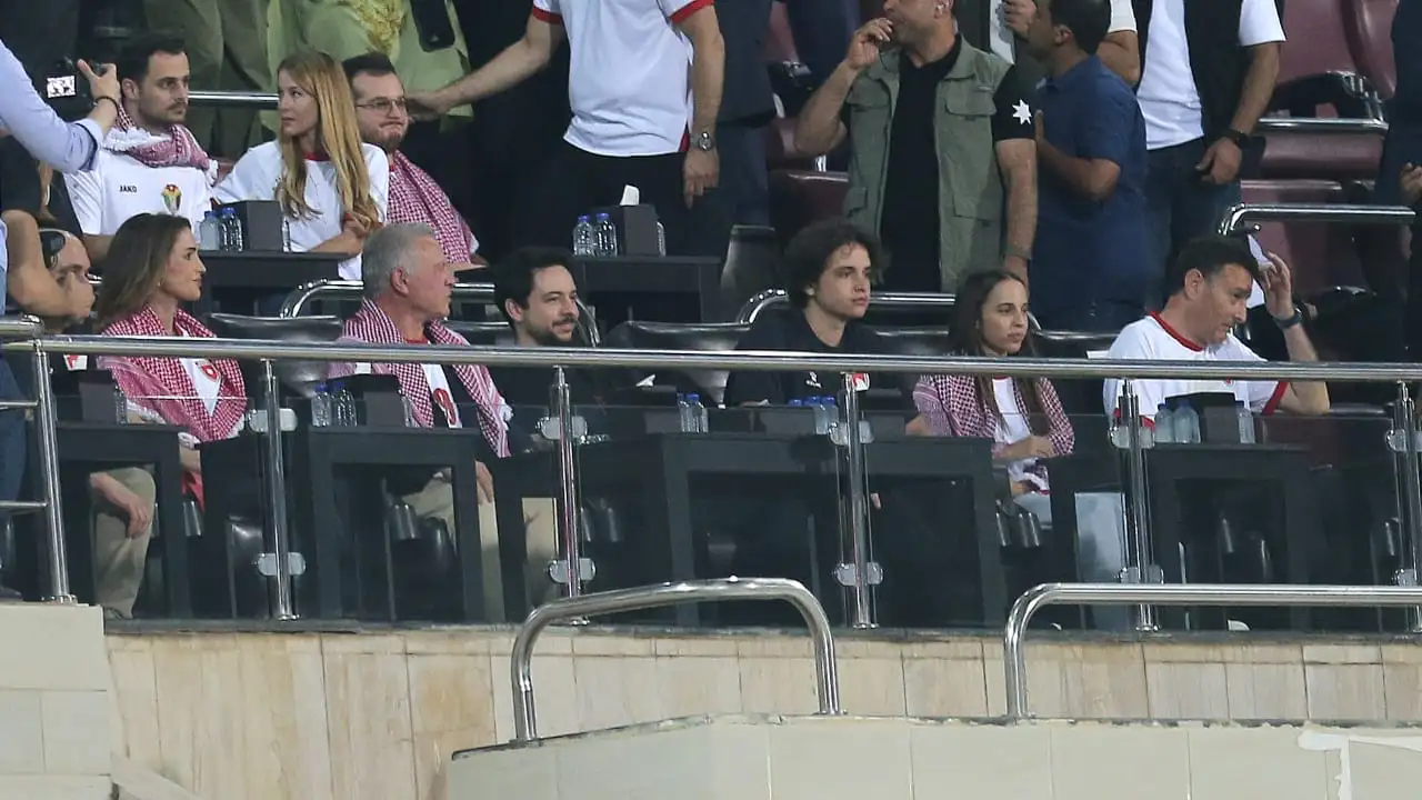 استقبال حافل.. ملك الأردن يحضر مباراة العراق