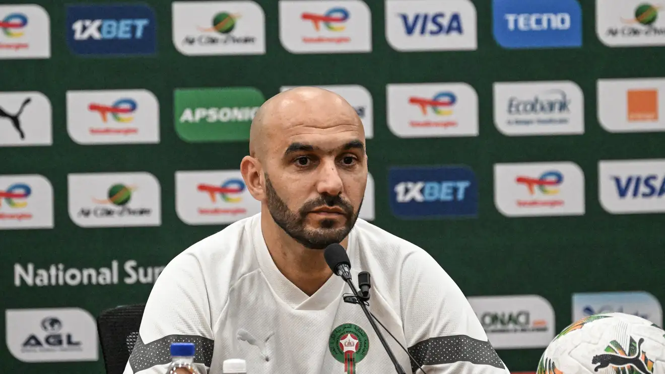 وليد الركراكي: حلمي الكبيررؤية اشرف حكيمي يحمل كأس أمم أفريقيا