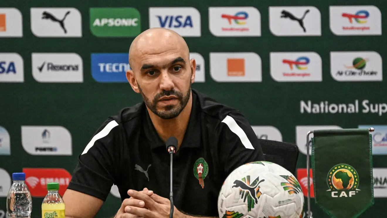 الركراكي يجدد وعد التتويج للجماهير المغربية