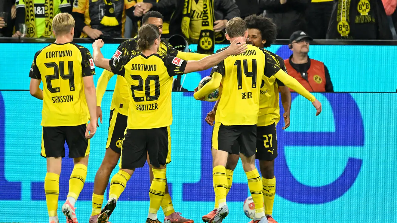 دورتموند يستعيد الوصافة بفوز صعب على فولفسبورج