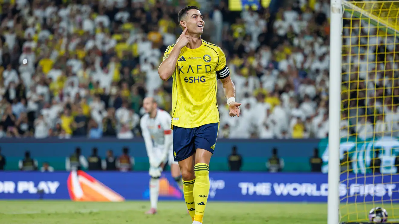 رونالدو يكسر رقم حمد الله في الدوري السعودي
