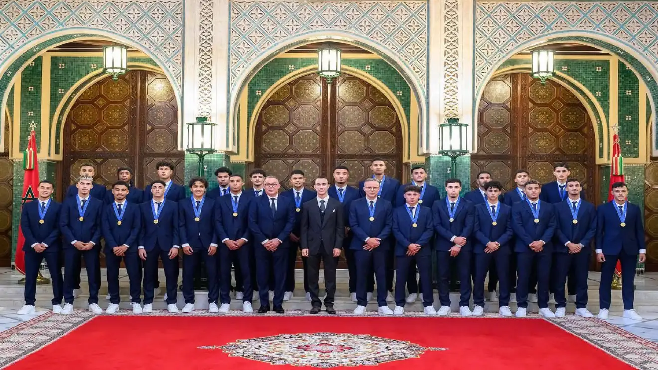 استقبال أسطوري لمنتخب الشباب.. ولقجع يطلب لقب كأس العالم بقطر