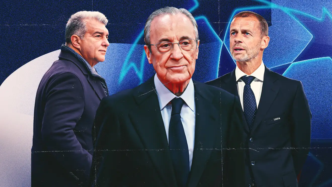 انسحاب برشلونة يضع بيريز وحيدا في معركة السوبر الأوروبي