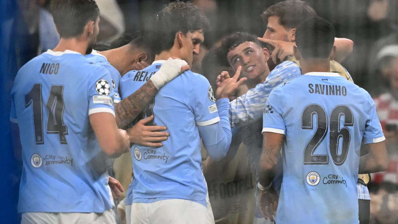 فودين يقود مانشستر سيتي للفتك بدورتموند في دوري الأبطال