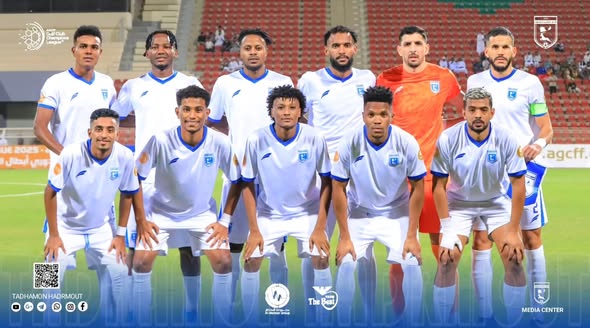 تضامن حضرموت اليمني يخطف نقطة ثمينة من أمام النهضة العماني في بطولة كاس الخليج