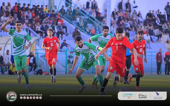 منتخب اليمن الاولمبي يخسر من اليرموك صنعاء وديا