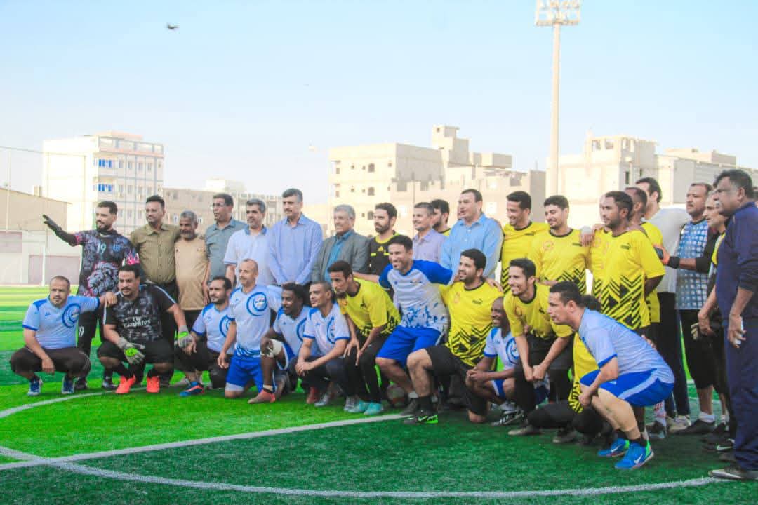 وزارة الشباب والمصافي وجها لوجه في نهائي كاس عدن للمؤسسات للكرة الخماسية